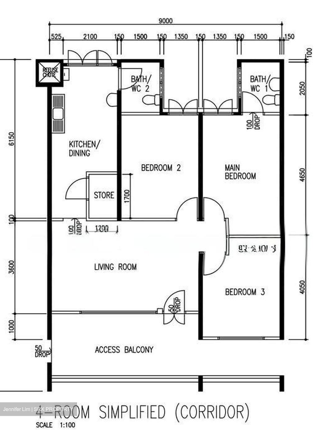 Blk 122 Bedok Reservoir Road (Bedok), HDB 4 Rooms #537409251